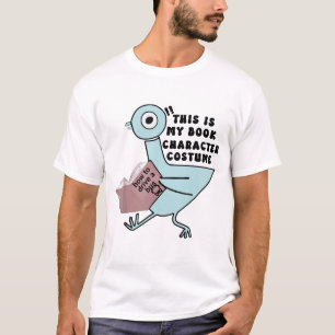 This Is My Book Character Costume Funny Pigeon Kid T-Shirt