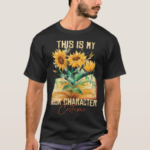 This Is My Book Character Costume Reading Quote T-Shirt