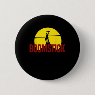 This Is My Boomstick Shotgun Dead Red Evil  6 Cm Round Badge
