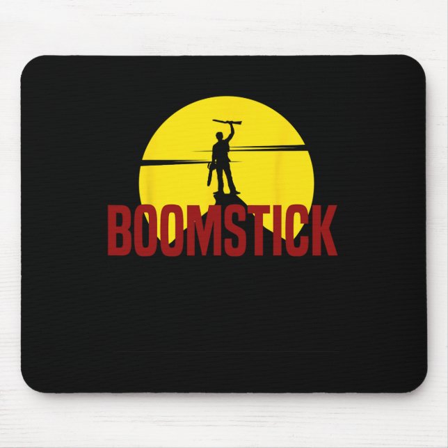 This Is My Boomstick Shotgun Dead Red Evil  Mouse Pad (Front)