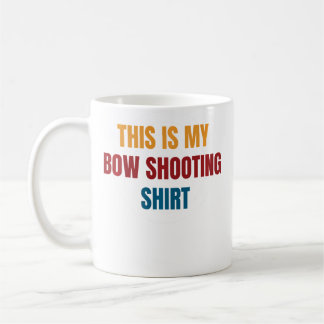 This Is My Bow Shooting Usa Archery Coffee Mug