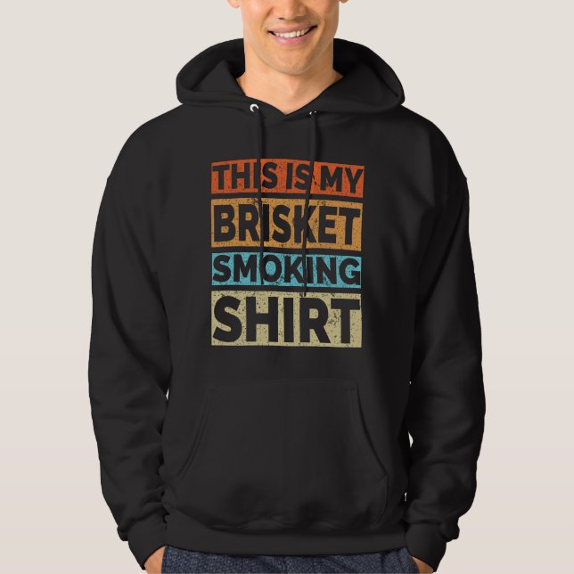 This Is My Brisket Smoking Shirt – Funny BBQ Pitma (Front)