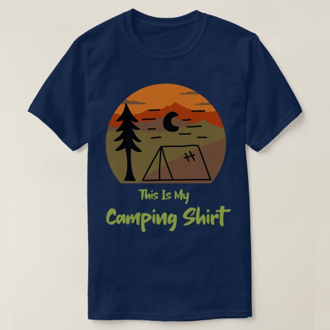 This Is My Camping 7 T-Shirt (Design Front)