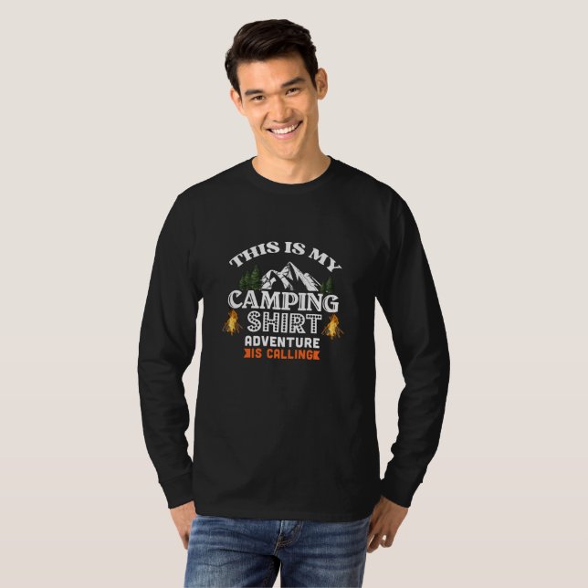 This is my Camping Adventure  T-Shirt (Front Full)