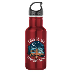 This Is My Camping Hiking Funny Camper 532 Ml Water Bottle