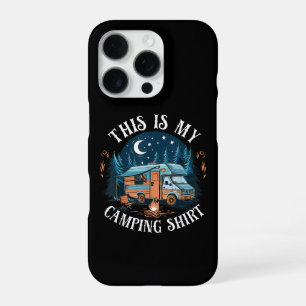 This Is My Camping Hiking Funny Camper iPhone 16 Pro Case