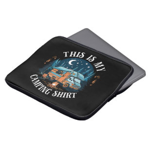 This Is My Camping Hiking Funny Camper Laptop Sleeve