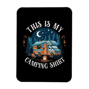 This Is My Camping Hiking Funny Camper Magnet
