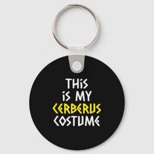 This Is My Cerberus Costume Halloween Greek Mythol Key Ring