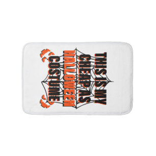 This Is My Cheap As Halloween Costume - Halloween Bath Mat