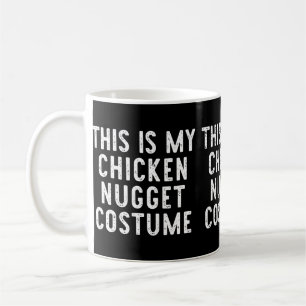 This Is My Chicken Nugget Costume Halloween Simple Coffee Mug