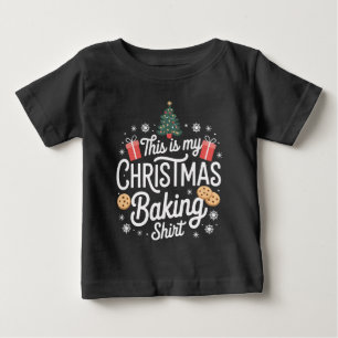 This Is My Christmas Baking Shirt Funny Baker Gift