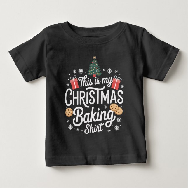 This Is My Christmas Baking Shirt Funny Baker Gift (Front)
