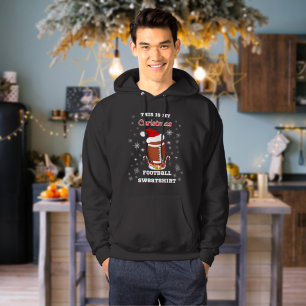 This is My Christmas Football Shirt With Snacks