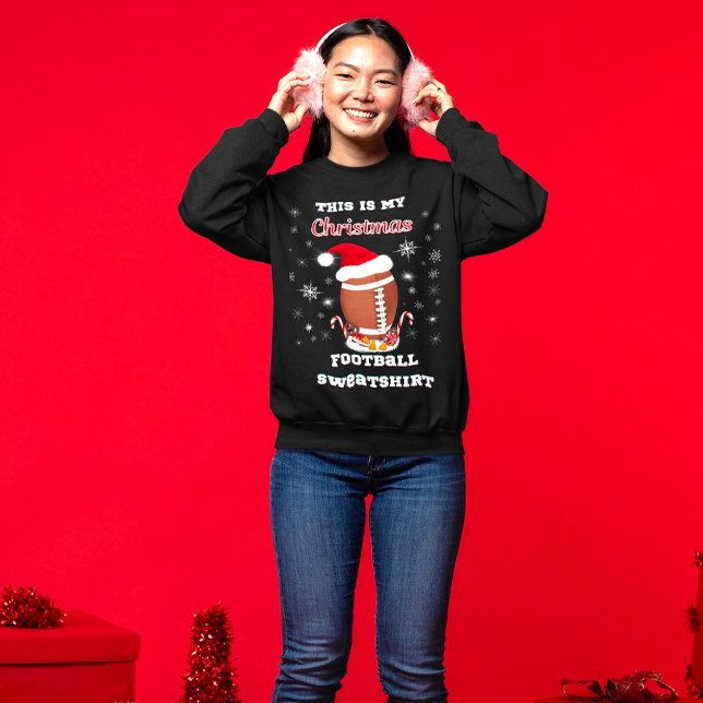 This is My Christmas Football Shirt With Snacks (Creator Uploaded)