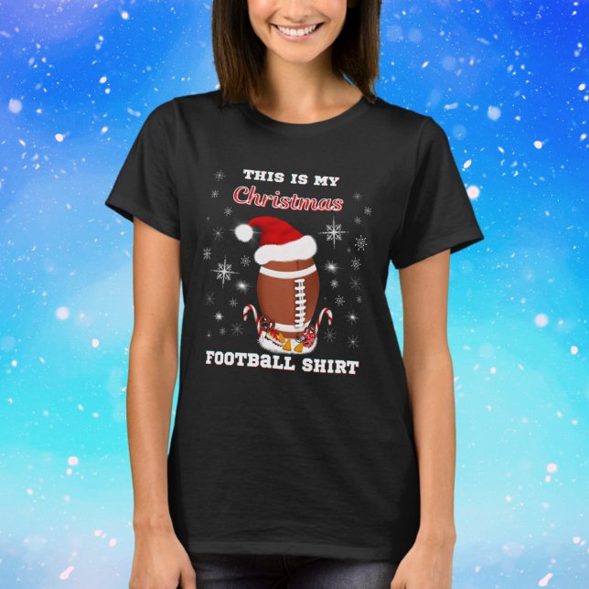 This is My Christmas Football Shirt With Snacks (Creator Uploaded)