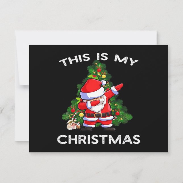 This Is My Christmas Funny Santa (Front)