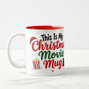 This Is My Christmas Movie Mug Funny Holiday