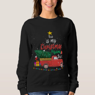 This Is My Christmas Movie Watching Funny Vintage Sweatshirt