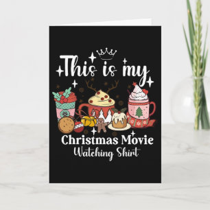 This Is My Christmas Movie Watching Shirt Family M Card