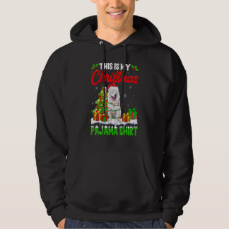 This Is My Christmas Pajama American Eskimo Dog Lo Hoodie