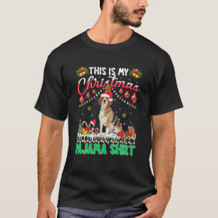 This Is My Christmas Pajama Beagle Dog Matching Fa T-Shirt