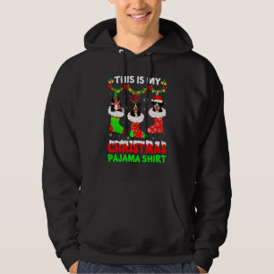 This Is My Christmas Pajama Bernese Mountain Dog P Hoodie