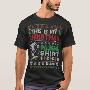 This is My Christmas Pajama Chef Ugly Sweater