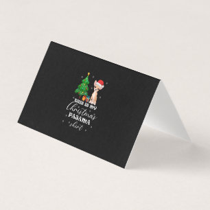 This Is My Christmas Pajama Chihuahua Costume Sant