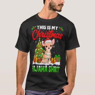 This Is My Christmas Pajama  Chihuahua Dog  1 T-Shirt