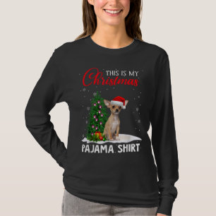 This Is My Christmas Pajama Chihuahua Xmas Dog Lov T-Shirt