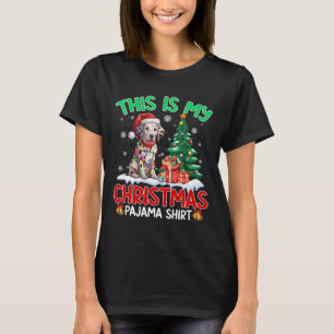 This Is My Christmas Pajama Dalmatian Dog Lovers X T-Shirt