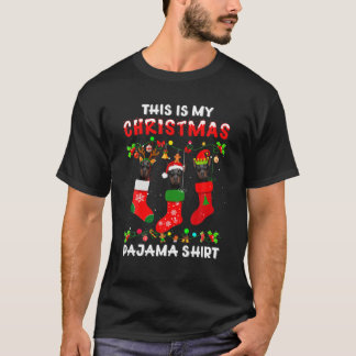 This Is My Christmas Pajama Doberman Dog Lover T-Shirt
