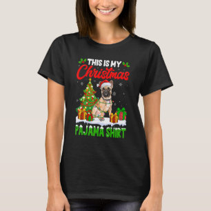 This Is My Christmas Pajama French Bulldog Dog T-Shirt