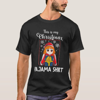 This Is My Christmas Pajama Funny Christmas T-Shirt