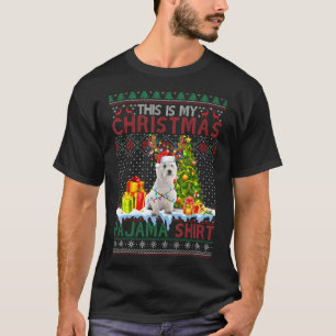 This Is My Christmas Pajama Funny Westie Xmas Ugly T-Shirt