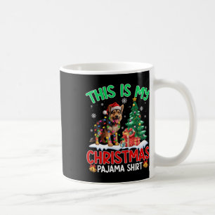 This Is My Christmas Pajama German Shepherd Dog Lo Coffee Mug