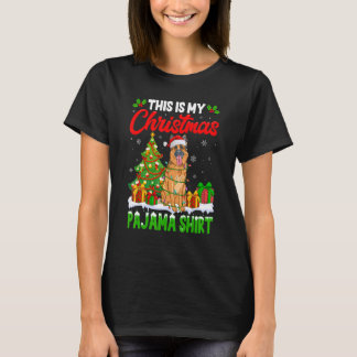 This Is My Christmas Pajama German Shepherd Dog T-Shirt