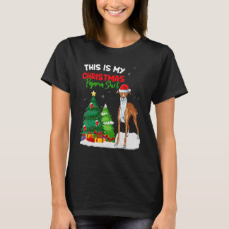This Is My Christmas Pajama  Greyhound Dog Owner T-Shirt