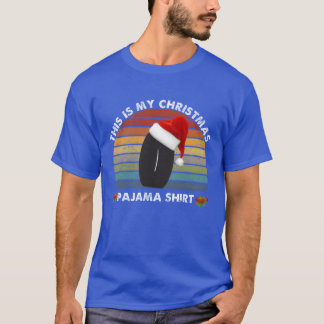 This Is My Christmas Pajama Hockey ball Christmas T-Shirt