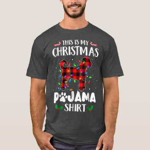 This Is My Christmas Pajama Labradoodle Dog Light T-Shirt