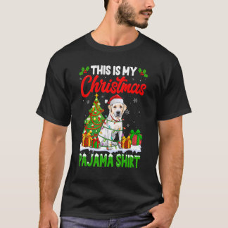 This Is My Christmas Pajama  Labrador Dog T-Shirt