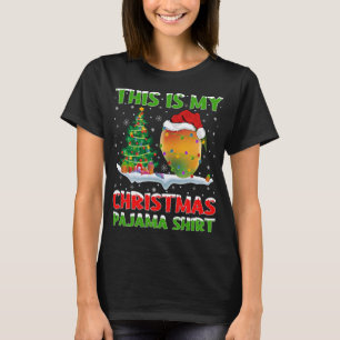 This Is My Christmas Pajama Mango Fruit Christmas T-Shirt