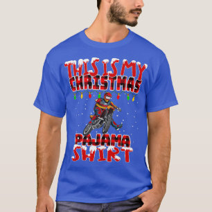 This Is My Christmas Pajama Motocross matching T-Shirt