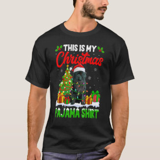 This Is My Christmas Pajama Newfoundland Dog Lover T-Shirt