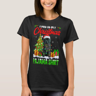 This Is My Christmas Pajama Newfoundland Dog Lover T-Shirt