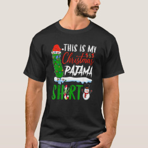 This Is My Christmas Pajama Pickle Christmas T-Shirt