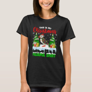 This Is My Christmas Pajama Puffin Christmas T-Shirt