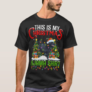 This Is My Christmas Pajama Schipperke Dog Christm T-Shirt