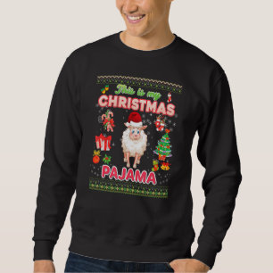 This Is My Christmas Pajama Sheep Ugly Sweater Me